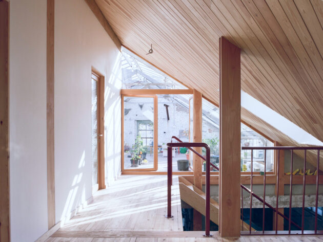 布鲁塞尔工业建筑改造住宅及陶瓷工作室丨比利时丨AgwA,Evelia Macal-60