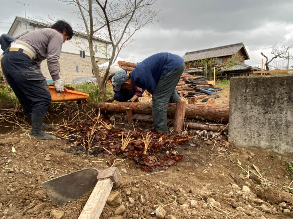 根の上の石場建て３土木工事１「伝統工法の土木」丨日本长野丨水野設計室-41