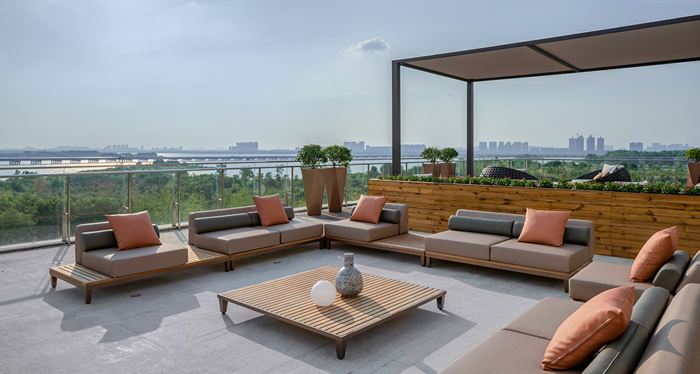 武汉联投半岛酒店及度假村露台软景设计丨中国武汉丨L&A设计集团上海分公司软景设计团队-28