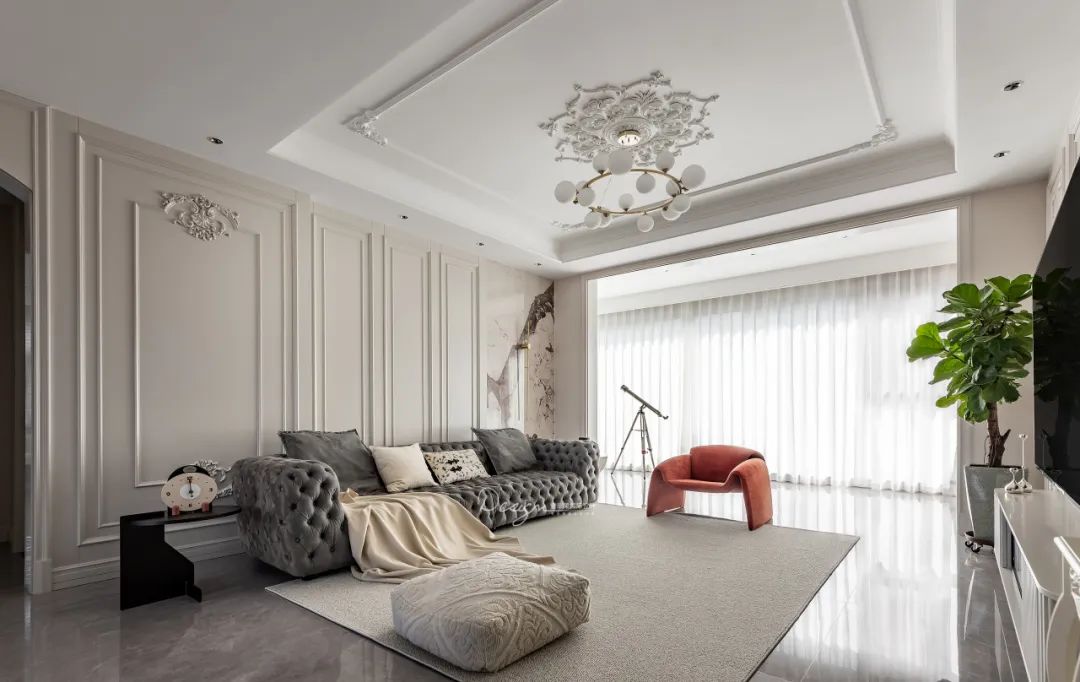 新域宸璟 160㎡法式浪漫丨涂武军,吴静-22