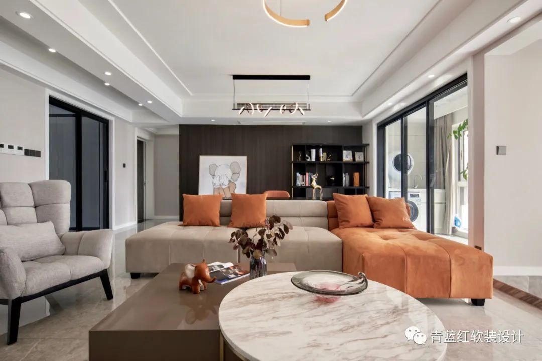 绿地海外滩 139m²私宅设计 | 极致优雅,春光熠熠-15