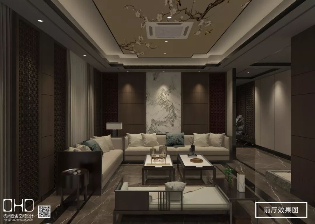 新中式空间设计 | 细节中的文化碰撞-35