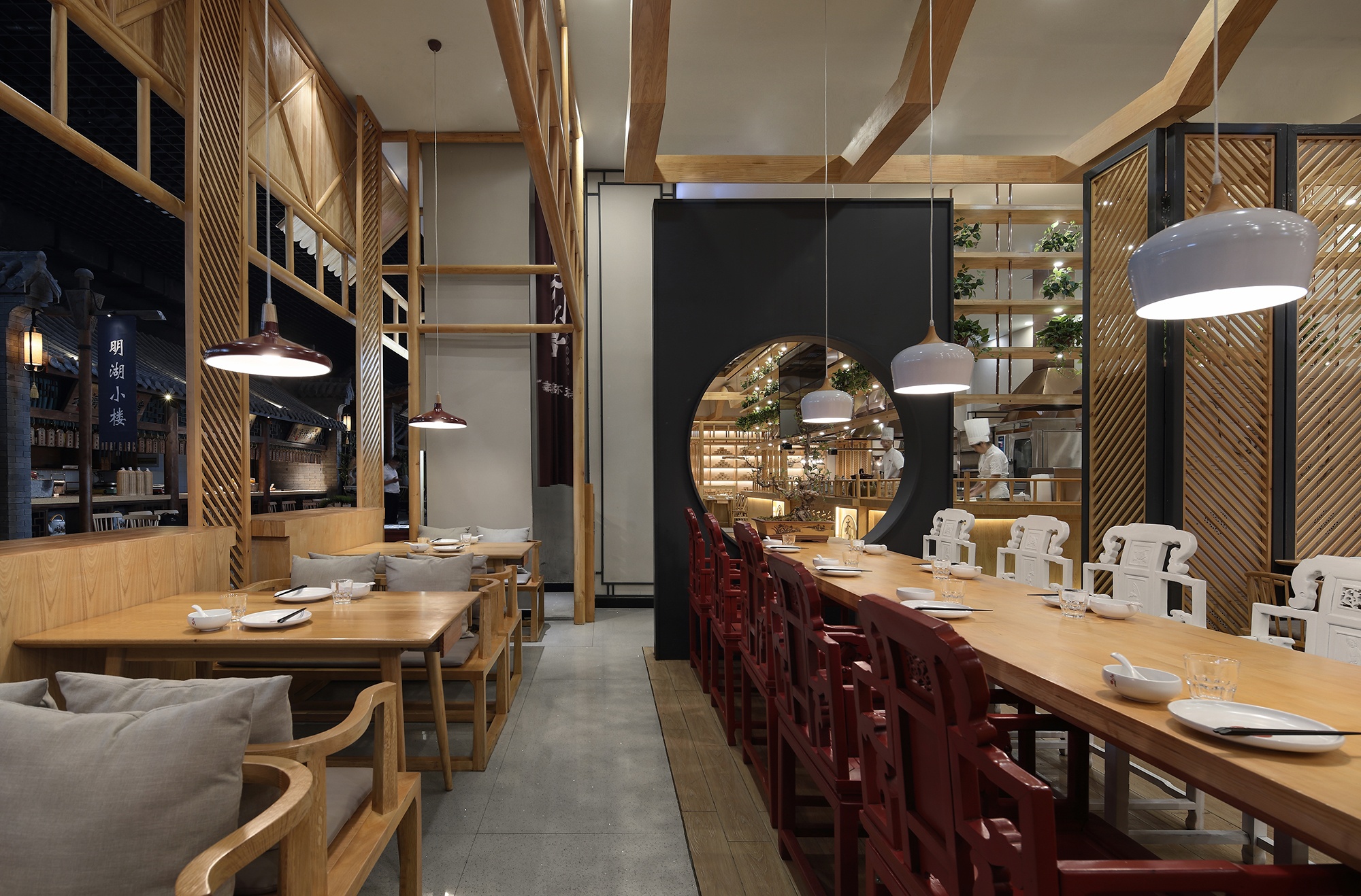 齐小鲁海鲜疙瘩汤丨中国济南丨威实空间设计-36