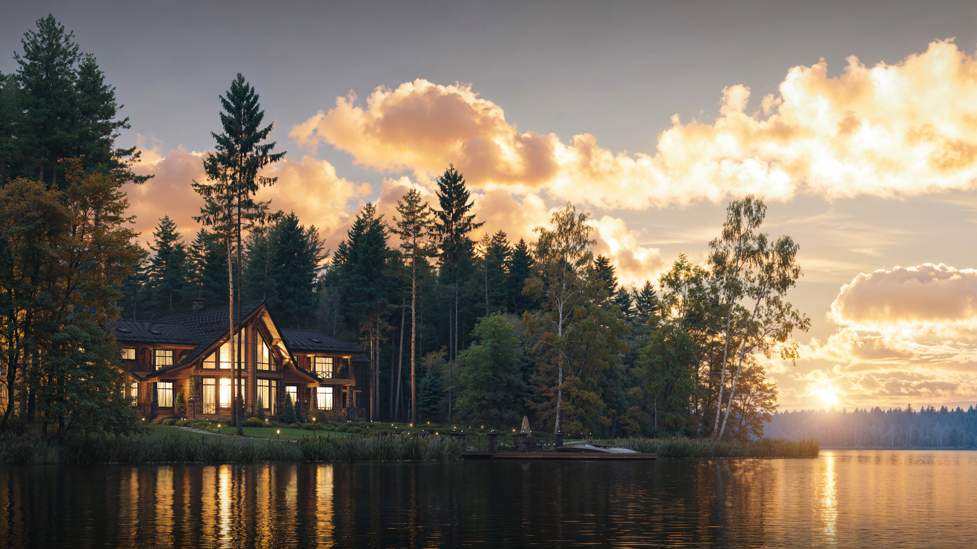 木屋3D可视化与动画展示-19