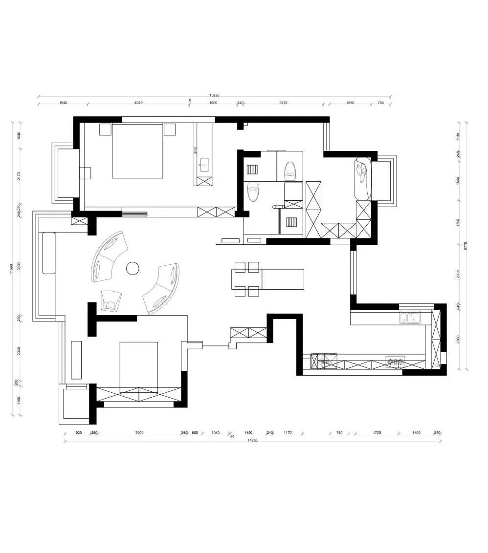 开放互动,自由独特的家丨中国苏州丨YIBEI DESIGN-3