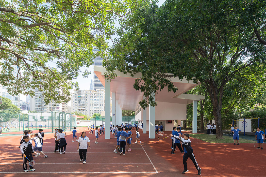 围合与遮蔽：深圳学府中学改丨中国深圳丨广州多重建筑工作室-17