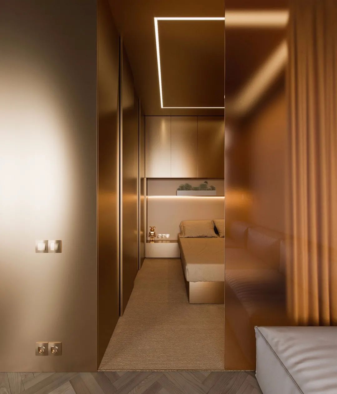 37㎡“首饰盒子”公寓，演绎现代都市舒适生活-48