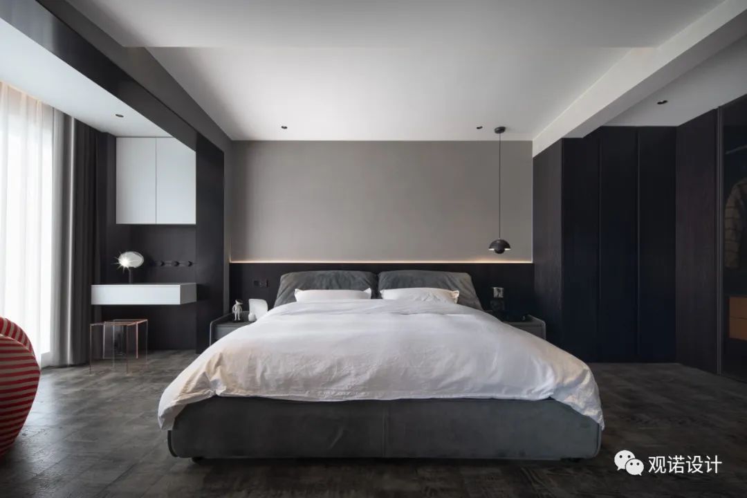 黑白之间·台州置信原墅现代风设计丨中国台州丨余荣-32
