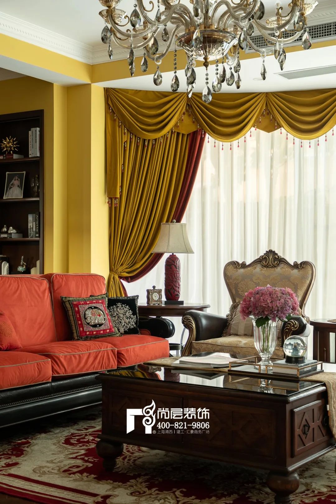 龙柏山庄  ▏500㎡混搭  ▏魅力繁花——优雅复古-52