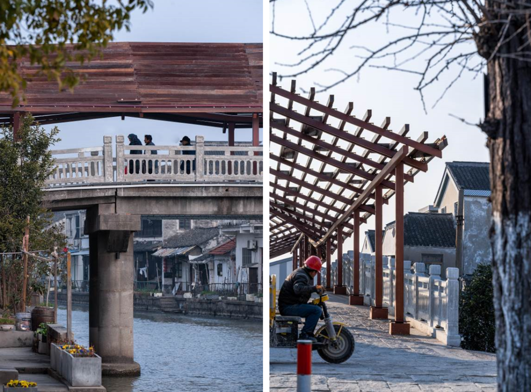 常熟沙家浜时光小镇人行天桥设计丨中国苏州丨深圳华汇设计X⁺ STUDIO-46