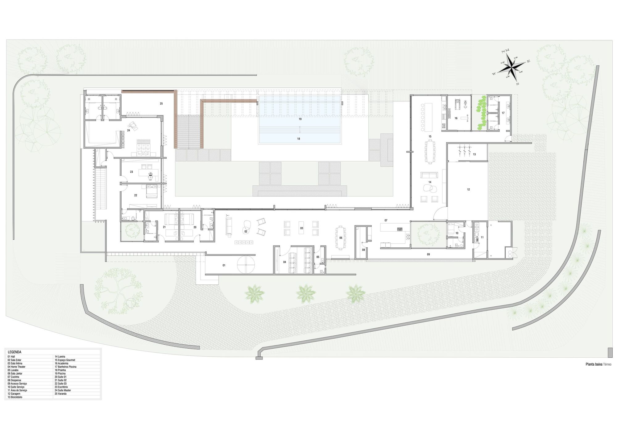 卡萨·拉·丁达丨巴西圣保罗丨Alexandre Chaguri Arquitetura-13