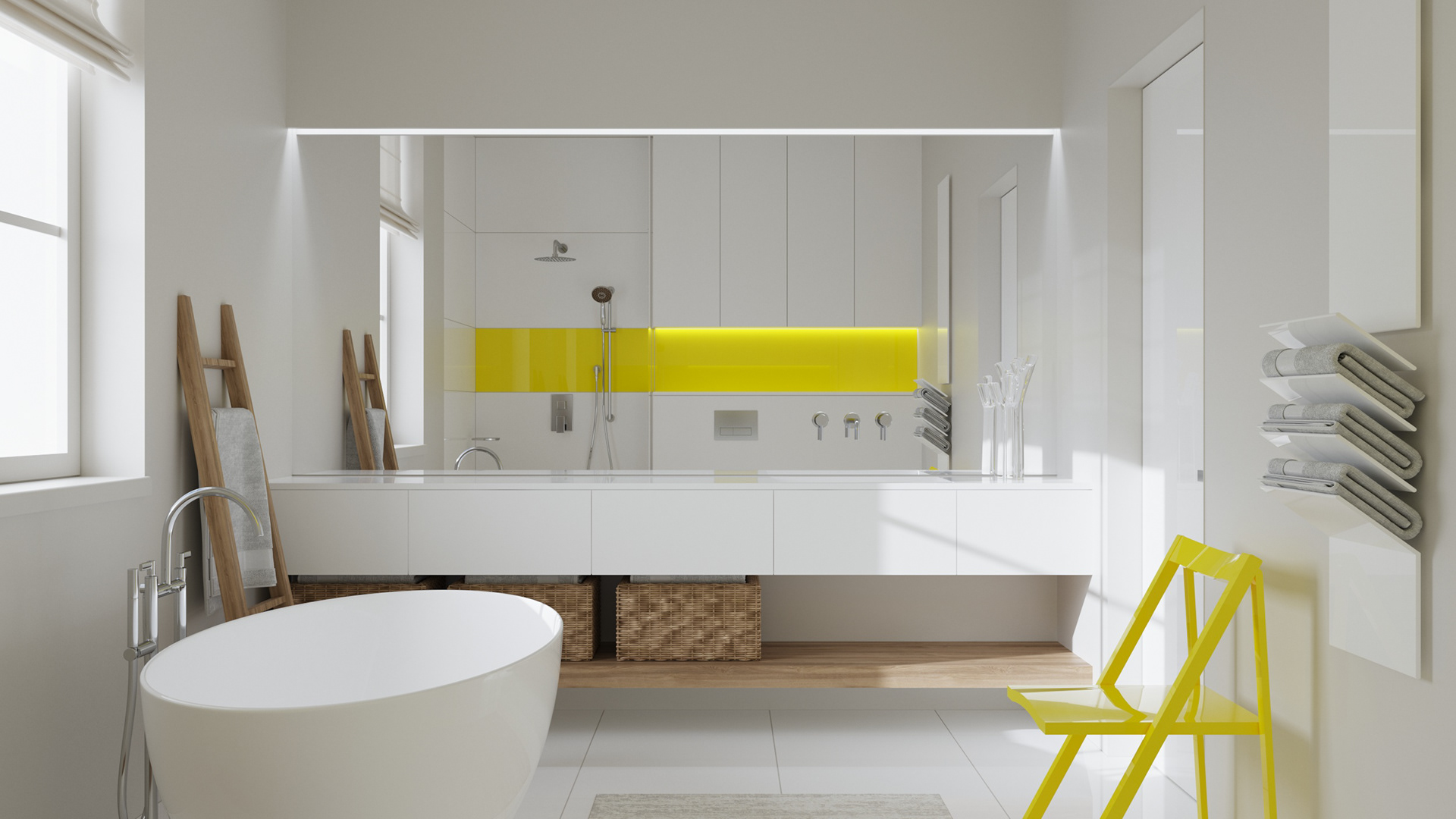 Bedroom (скетч) ванная комната-16