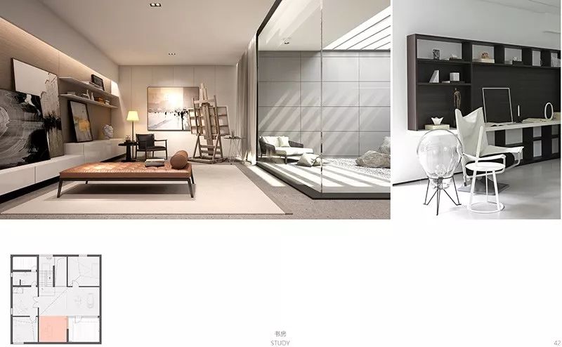 150 万打造现代极简别墅,滑梯藏匿童趣空间-71