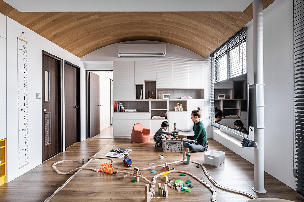 25 坪梦想家园 | 打造互动式亲子空间-7