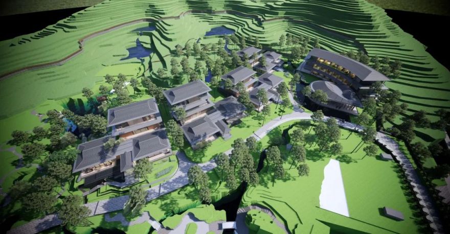 天台山和合小镇禅文化度假酒店丨中国台州丨JDS·丹森建筑设计-2