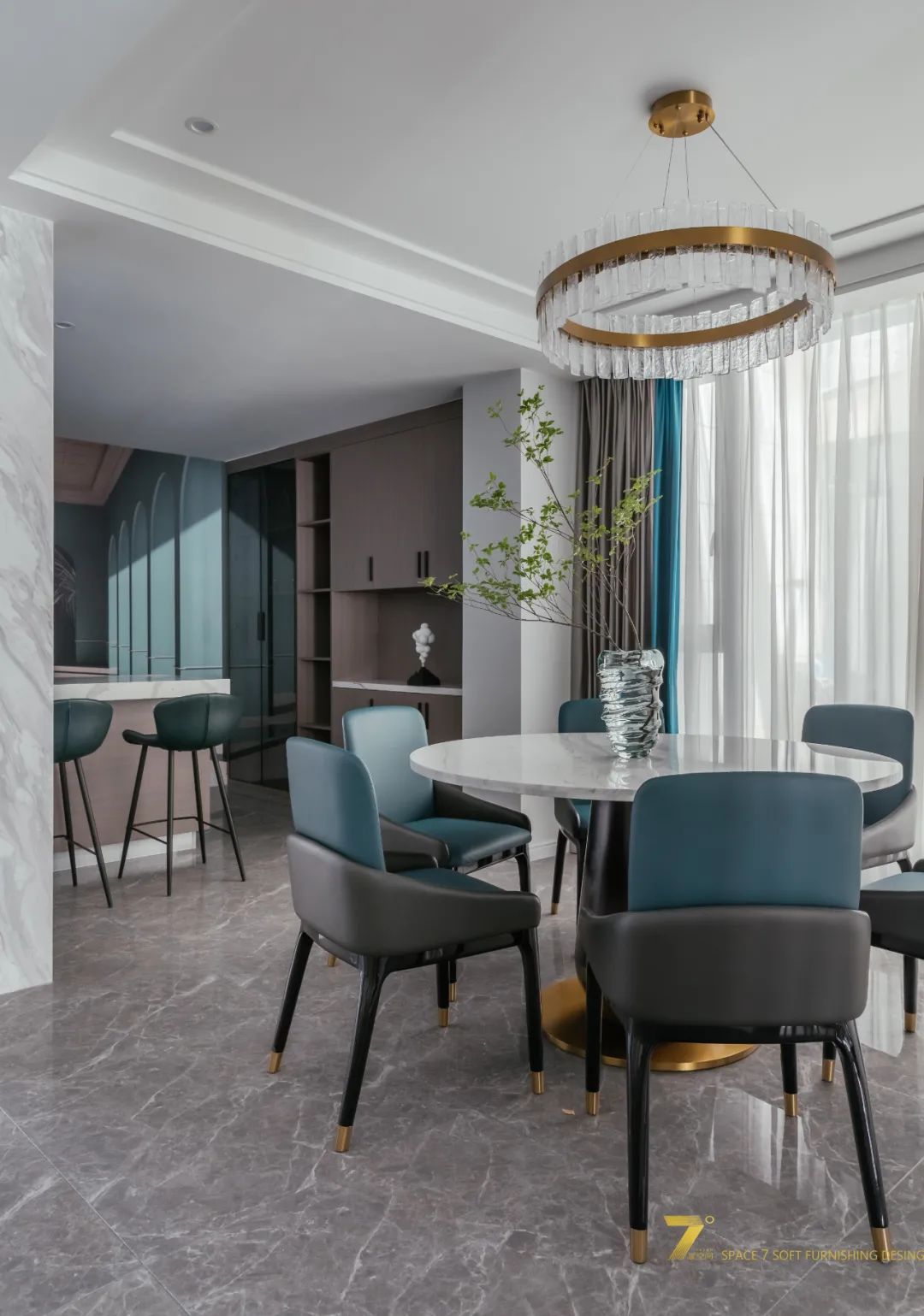 7度空间别墅软装新作 | 时尚轻奢格调 诠释质感生活-15