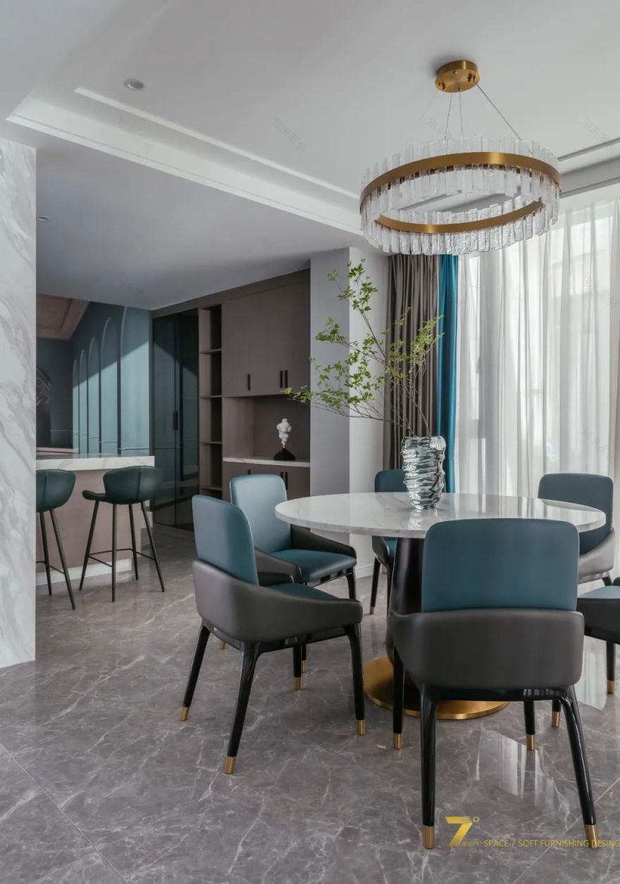 7度空间别墅软装新作 | 时尚轻奢格调 诠释质感生活-15