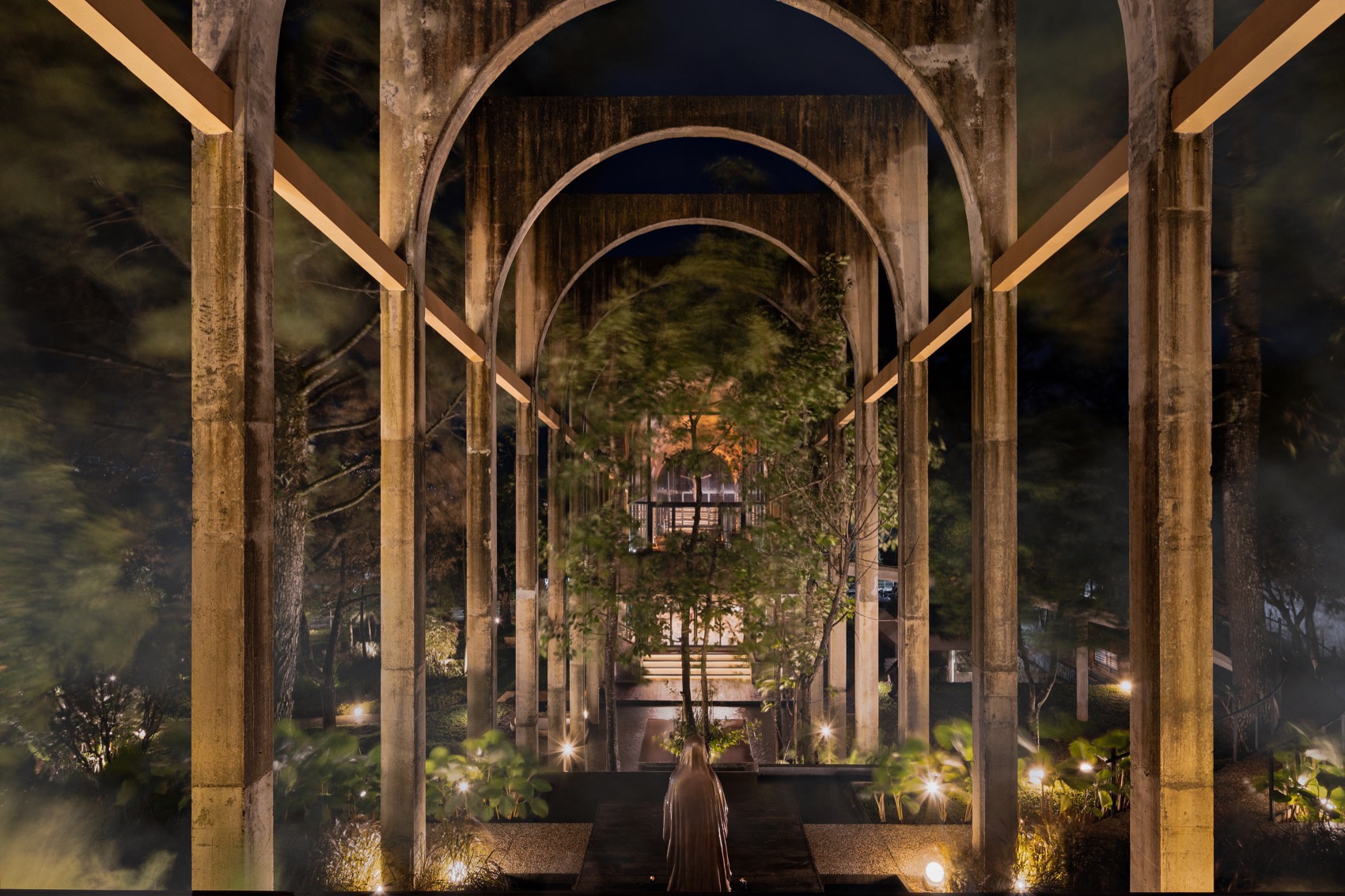 圣殿隧道花园丨印度丨RAD+AR-48