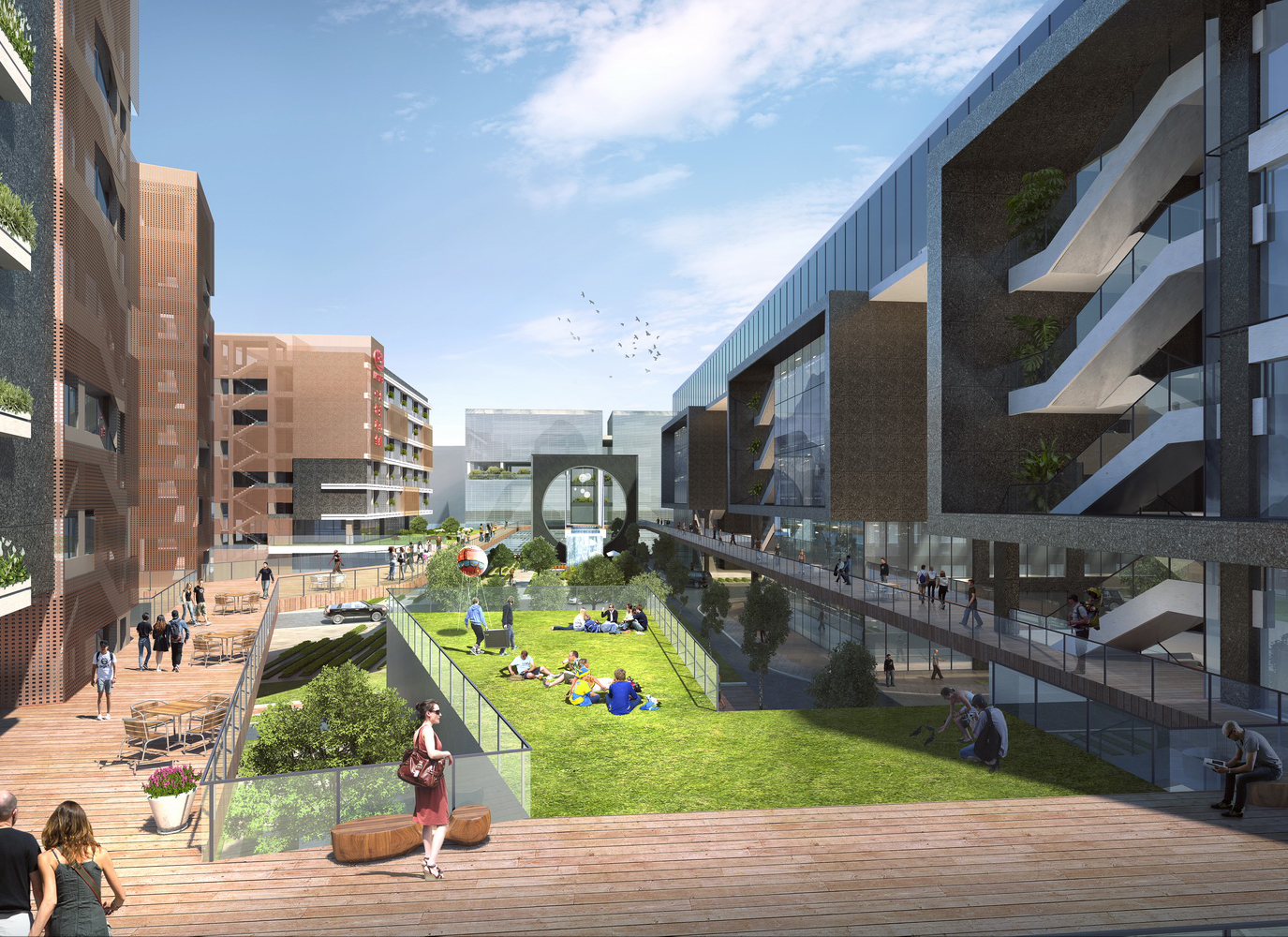 新安区第三工业区康美智慧药房改造SU模型-2