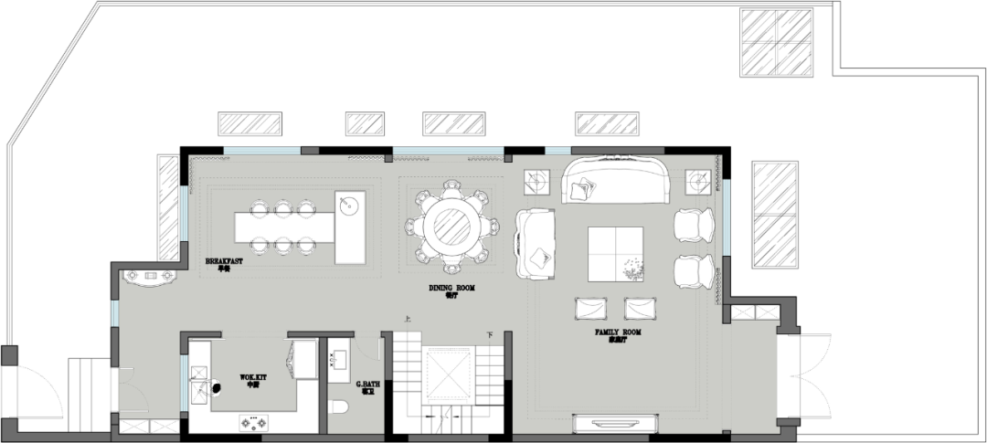 金地九玺简欧别墅丨西安锐格惟辰装饰工程有限公司-16