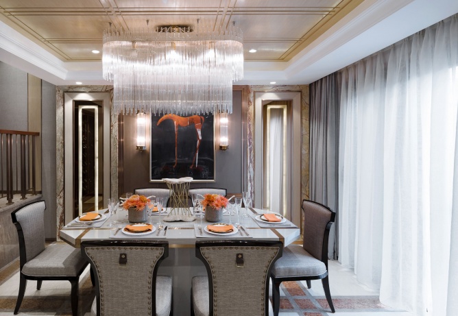 广州品雅城别墅B样板间︱壹挚设计-3