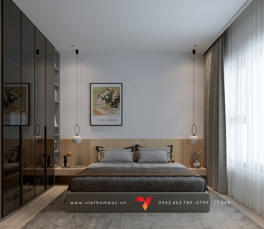 Vinhomes Smart City 室内设计项目丨越南河内丨VietHome-13