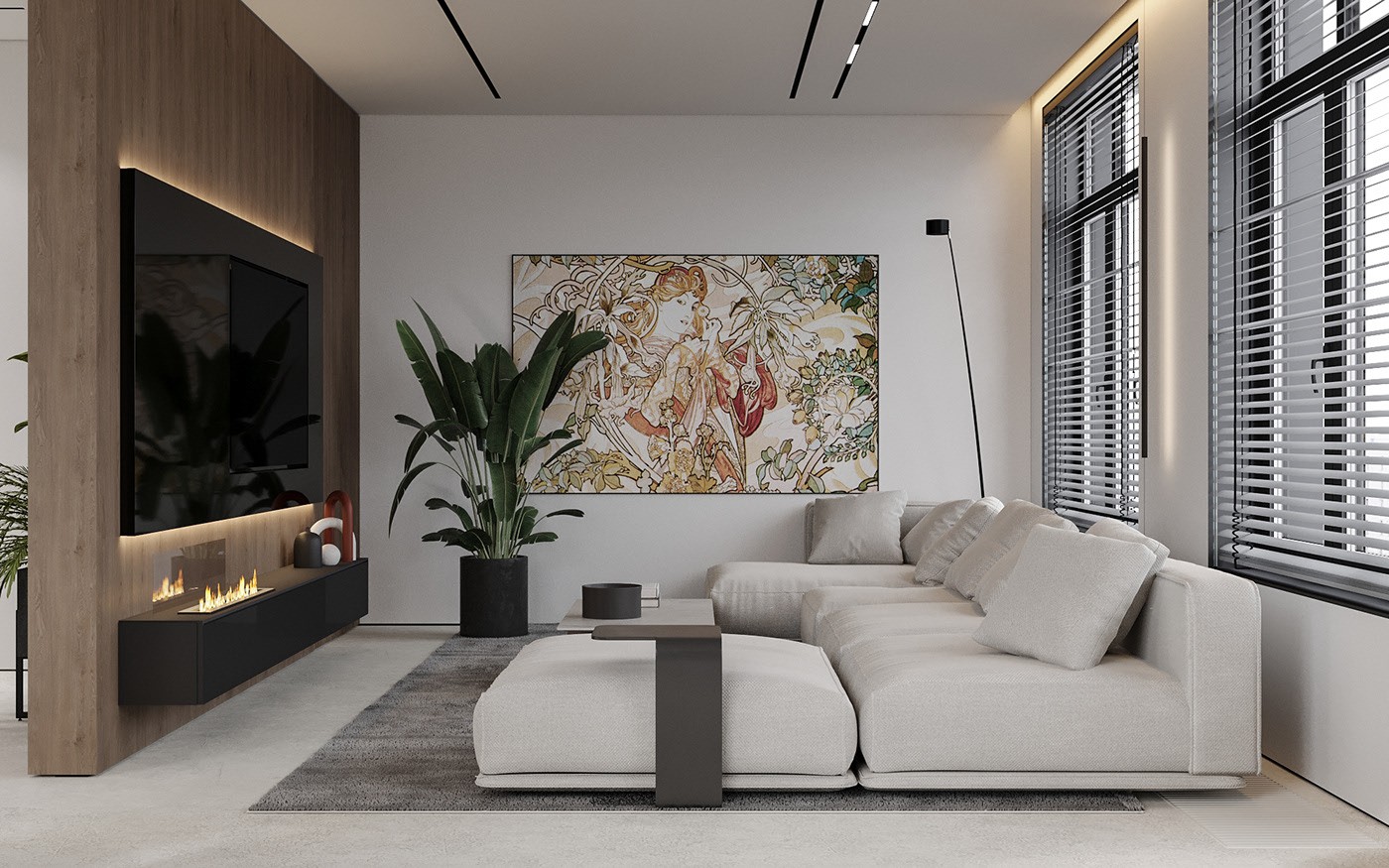 高级简约灰白空间  大气简洁！-2