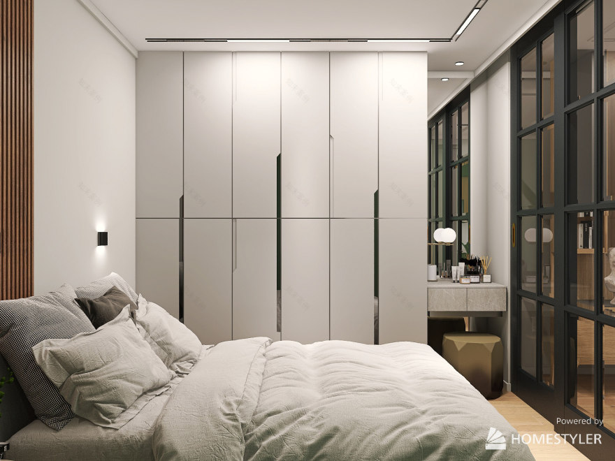 小一居室改造设计-16