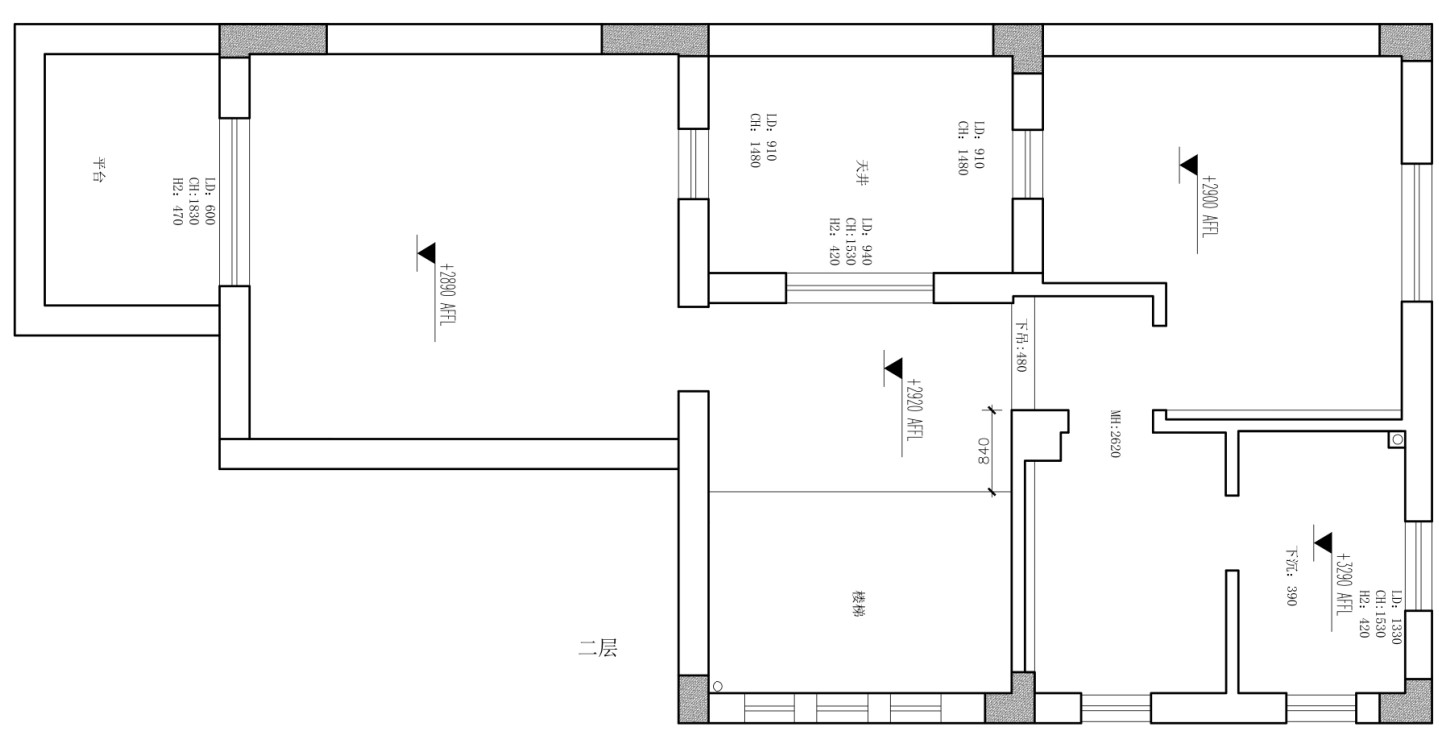 自然温馨六口之家丨中国武汉丨时一设计-105