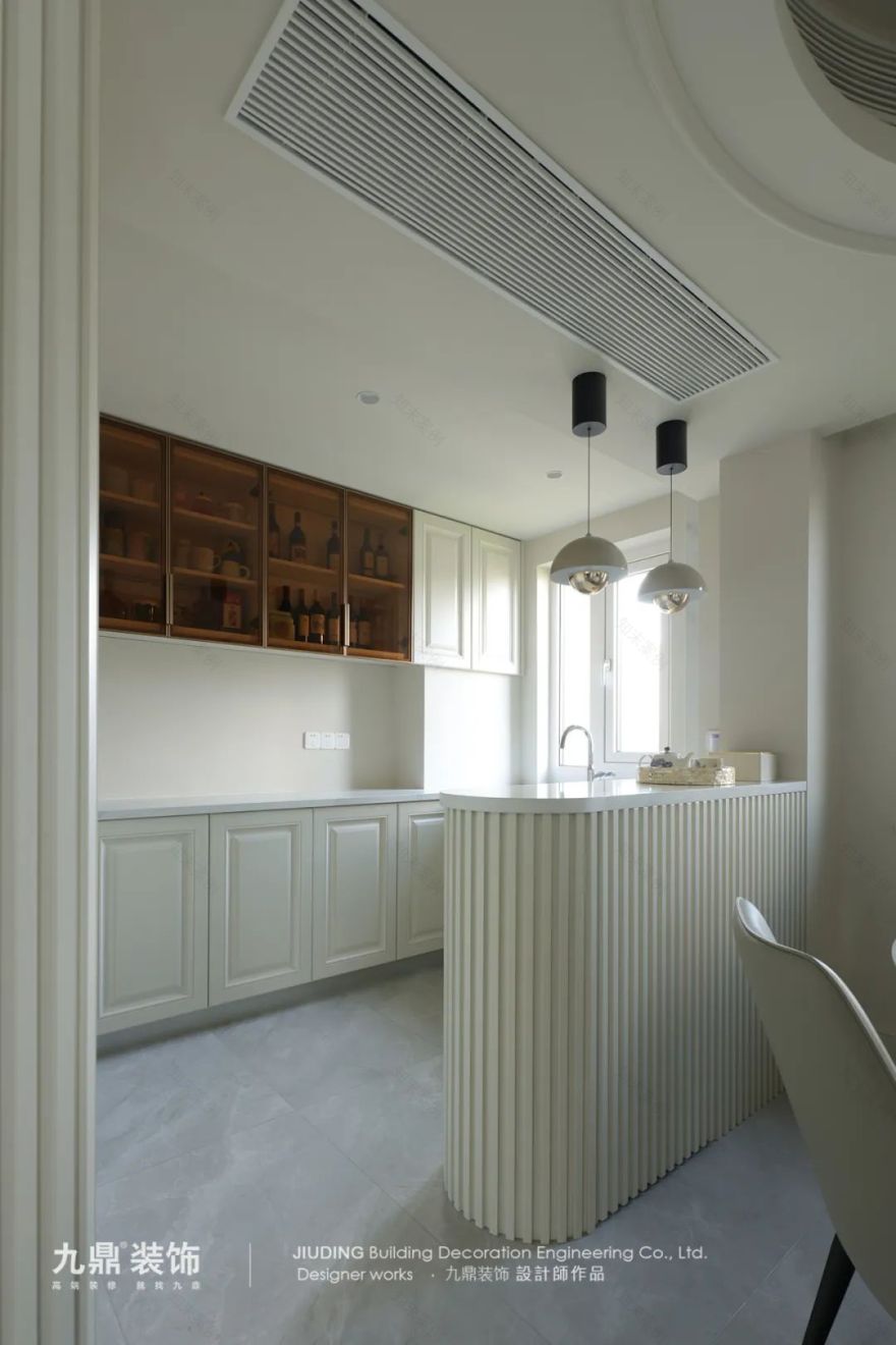 奶油法式风情,回游动线中西厨设计丨中国杭州丨王楠,黄质萍-61