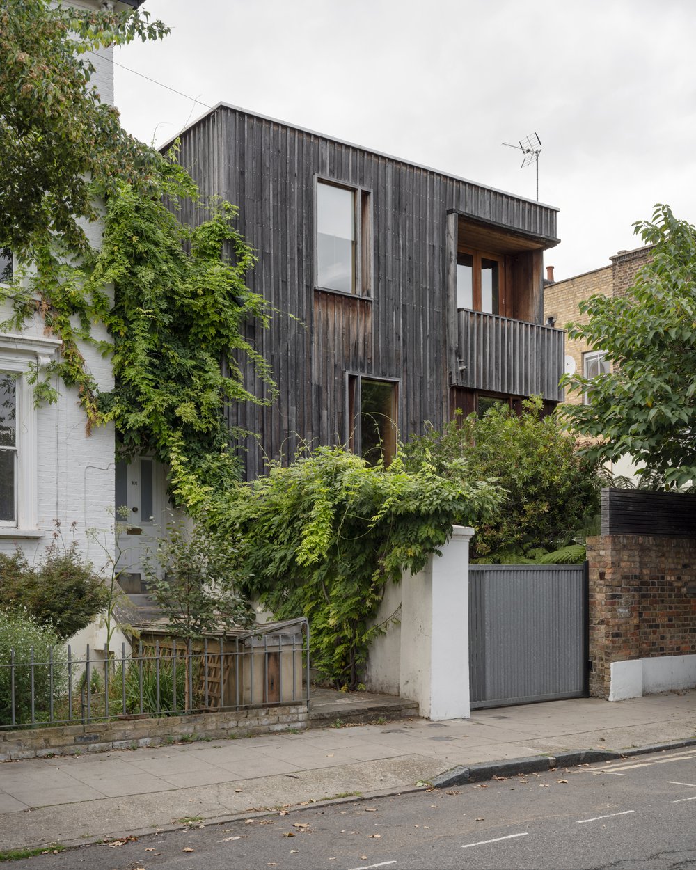 Hackney的“Green Oak”框架房屋丨英国伦敦丨Lynch Architects-36