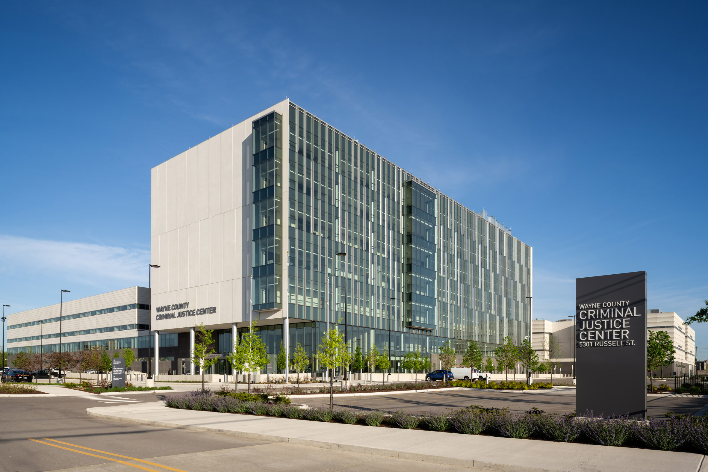 韦恩县刑事司法中心丨美国底特律丨HOK建筑事务所-8
