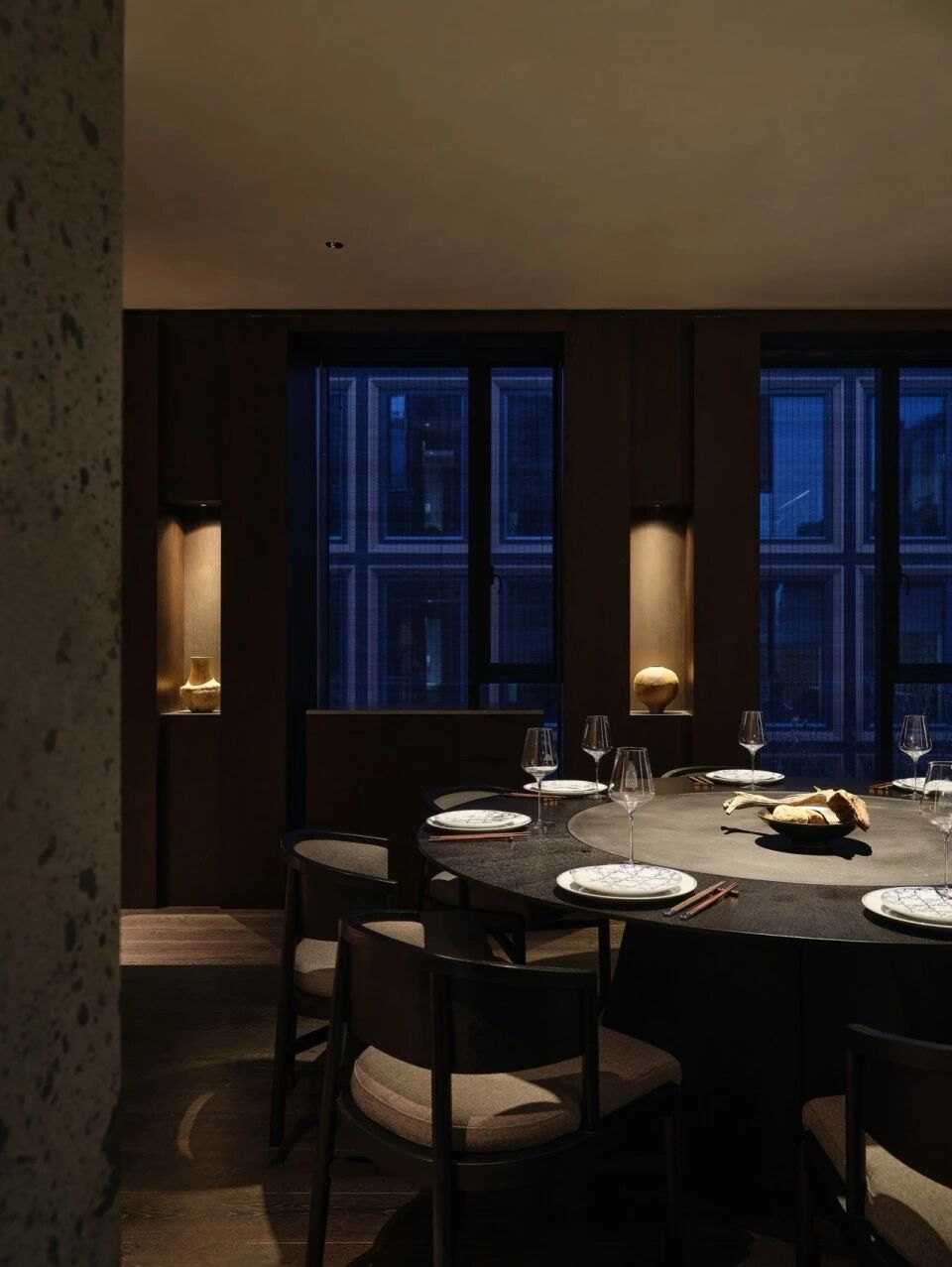 “照青苔”中餐厅丨中国杭州丨八荒设计团队-57