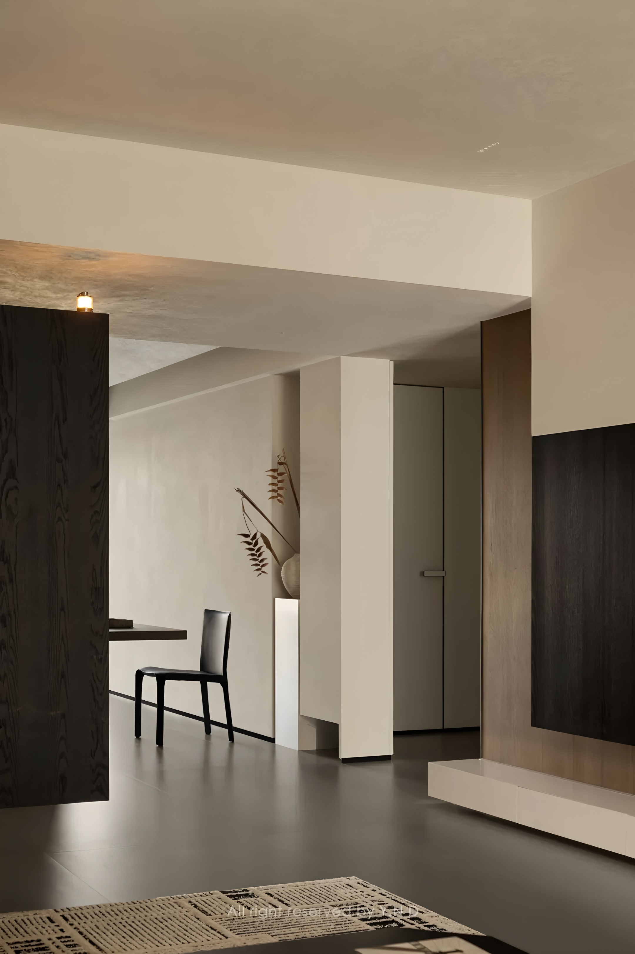 黑咖系 广东·汕头160m²住宅设计丨中国汕头丨伊诺设计Y.N Design-42