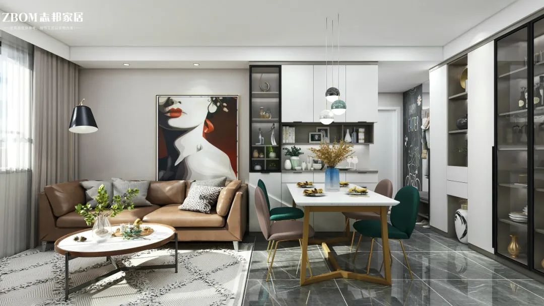 山东青岛 86㎡现代轻奢风小户型大变身-34