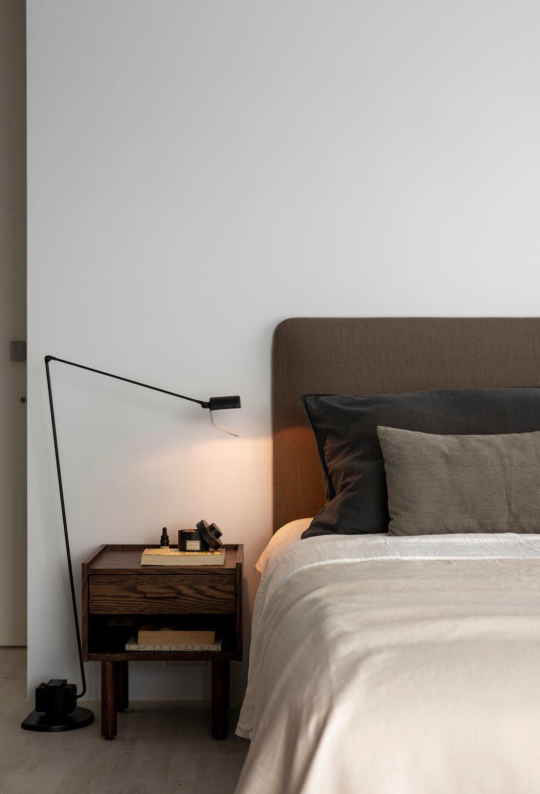 奶油系无主灯家居空间设计丨中国海淀丨周维平-32