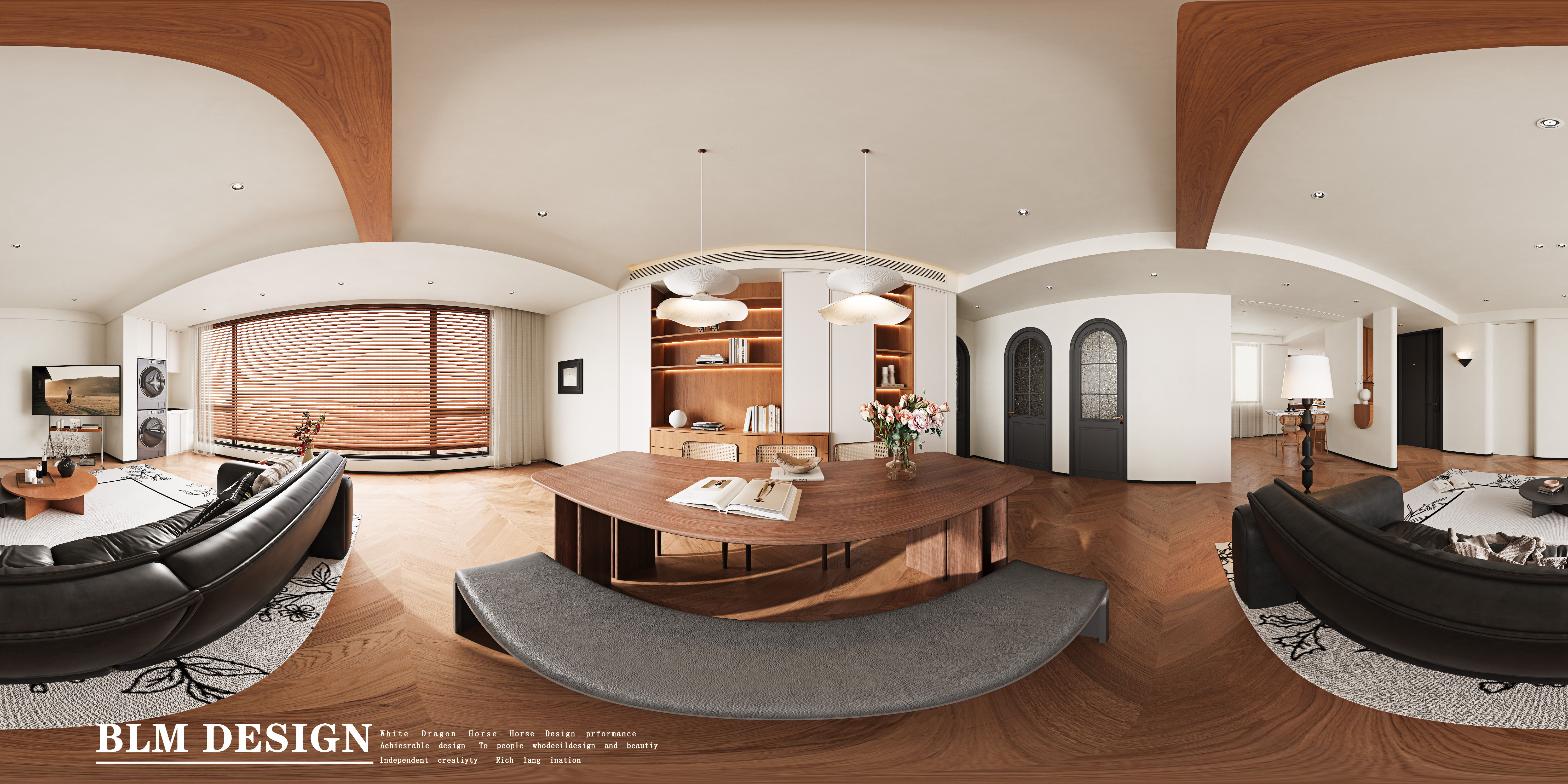 中古现代  白龙马效果图项目-4