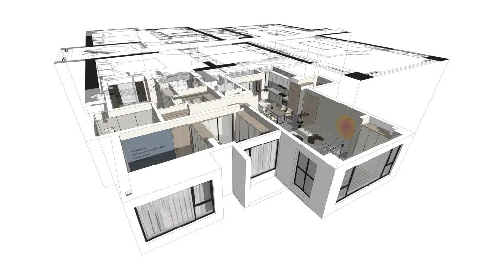 北辰三角洲婚房设计丨中国北辰丨方平米设计-17