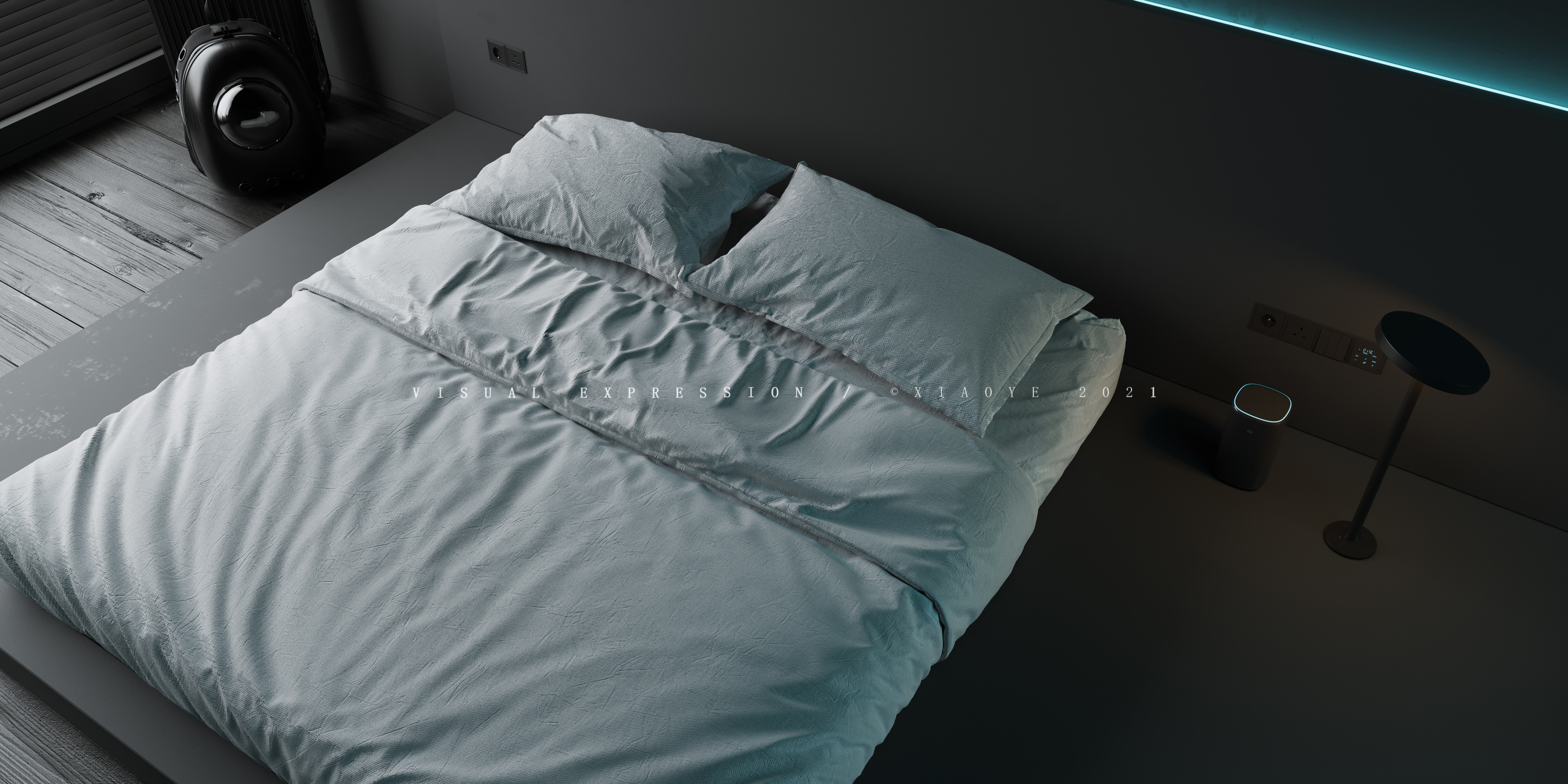 黑色视觉盛宴 · XIAOYE 室内设计作品-11