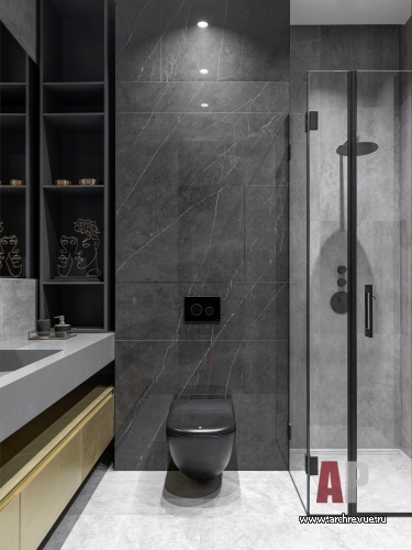 Современная 2-х этажная квартира с атмосферой загородного дома, 200 кв. м-31