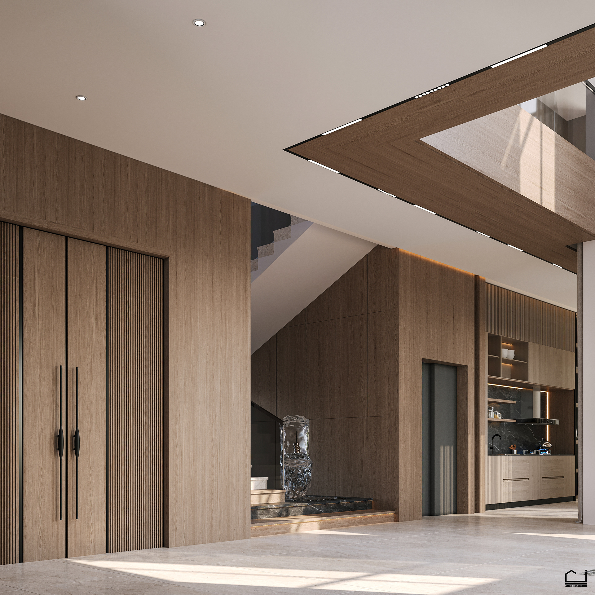 现代大厅丨阿联酋丨Aliaa Essam-3