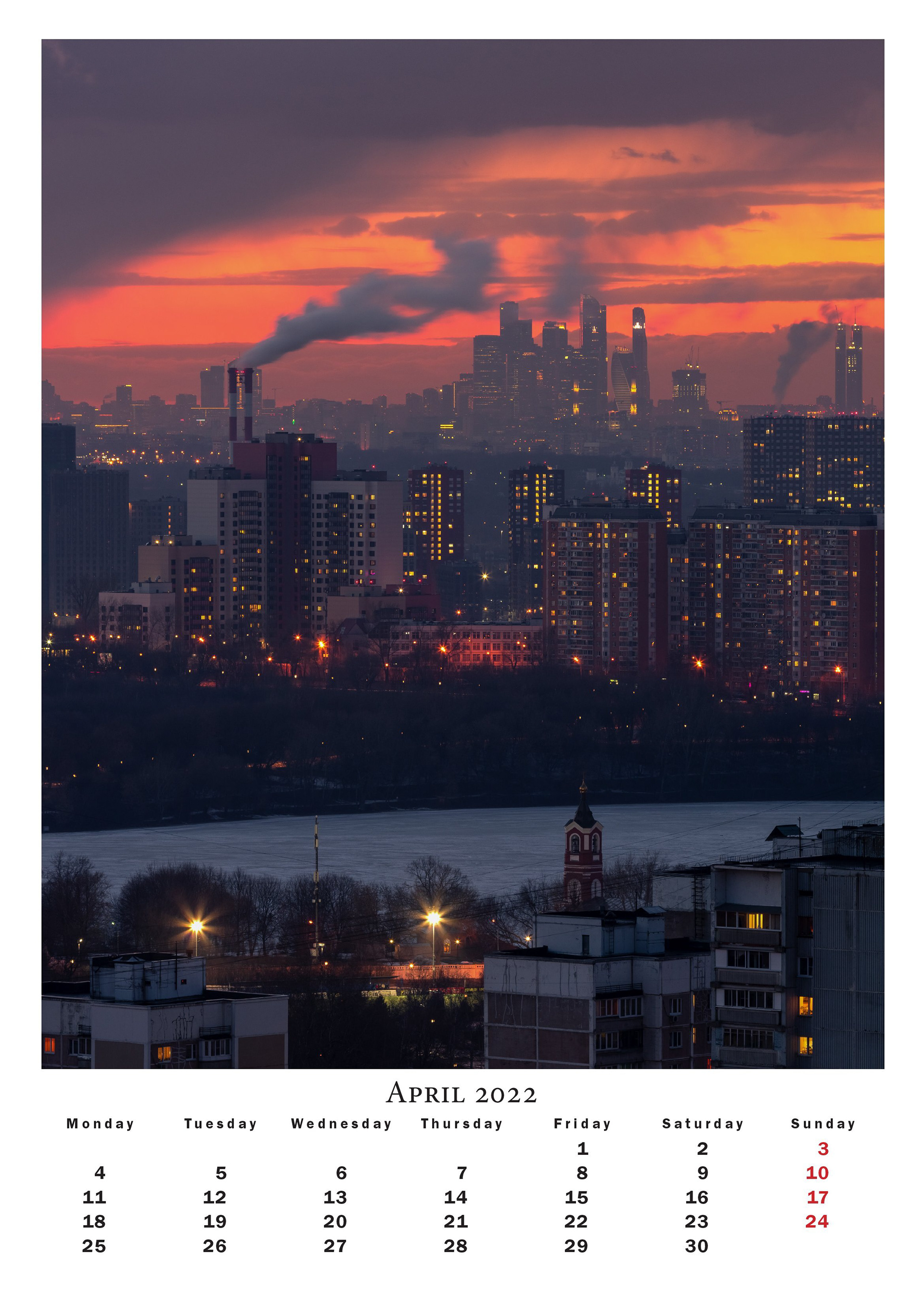 2022 年莫斯科日历丨RussiaMoscow-8