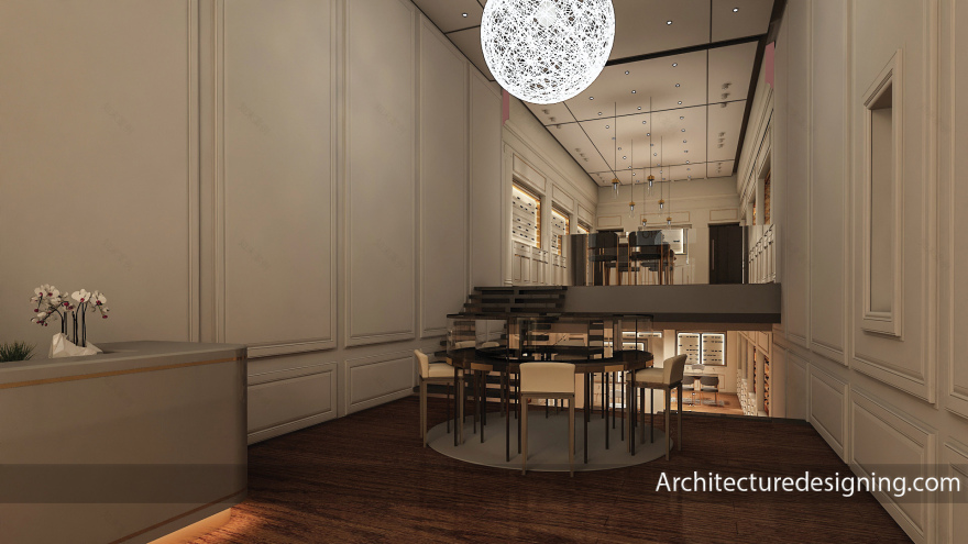 光学商店室内设计-2