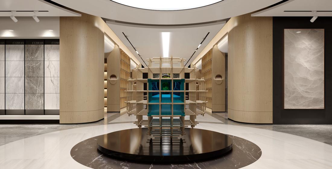 尚品宅配展厅设计丨中国烟台-3