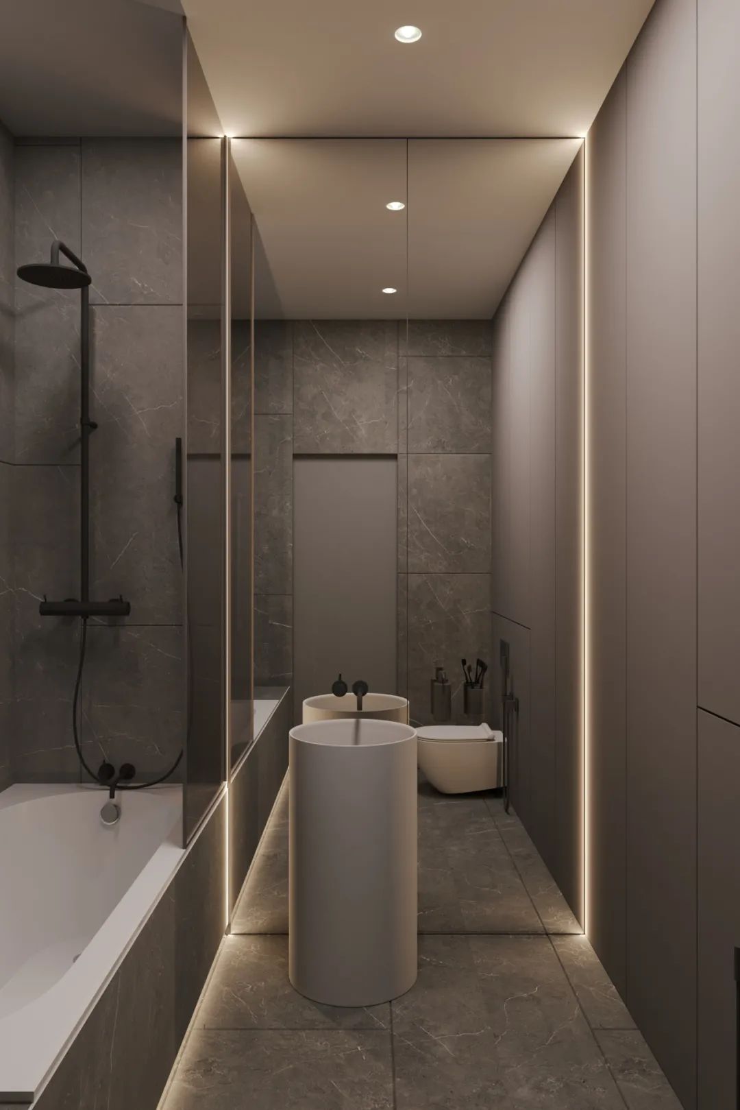 280㎡现代简约之家丨ArtPartner Architects-88