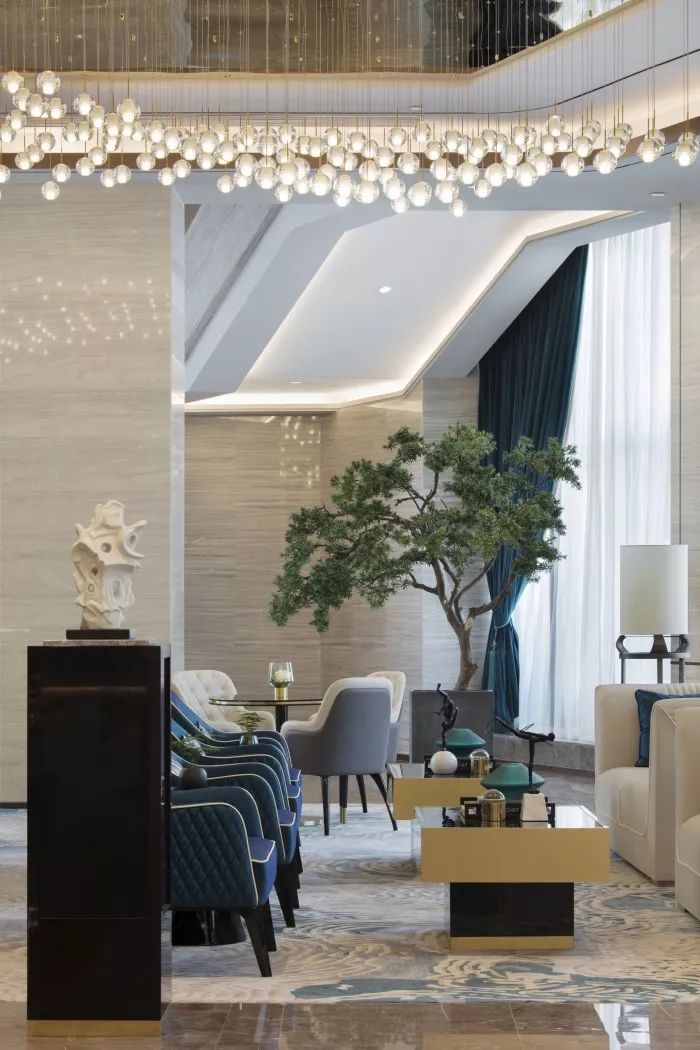 星耀城 | 梵高星空融入售楼处设计-10