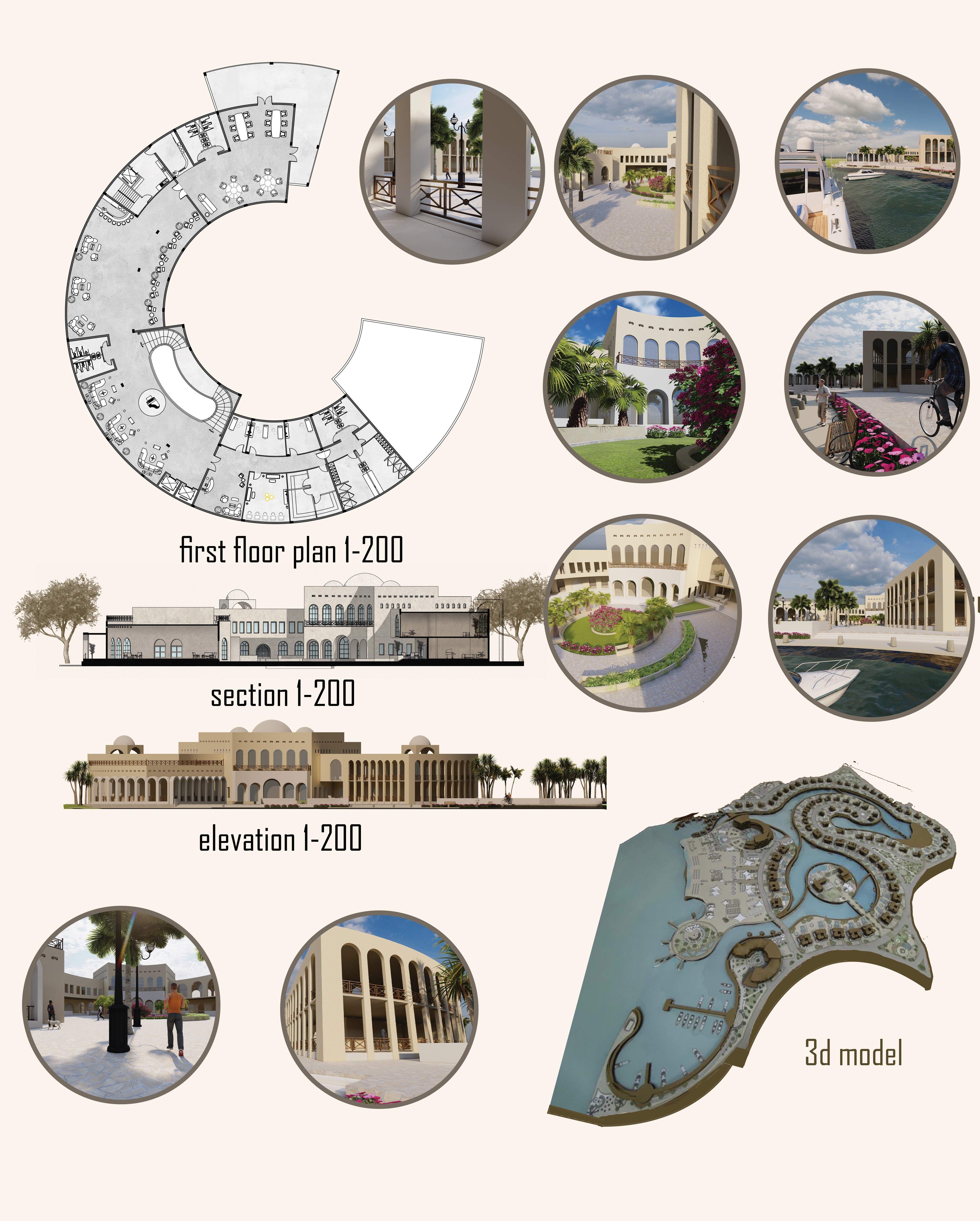 宁静海岸丨埃及丨艾斯尤特大学工程学院建筑系-24