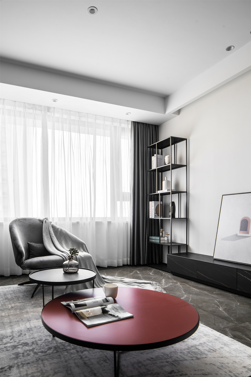 松涛苑120㎡现代简约公寓，精致实用空间-7