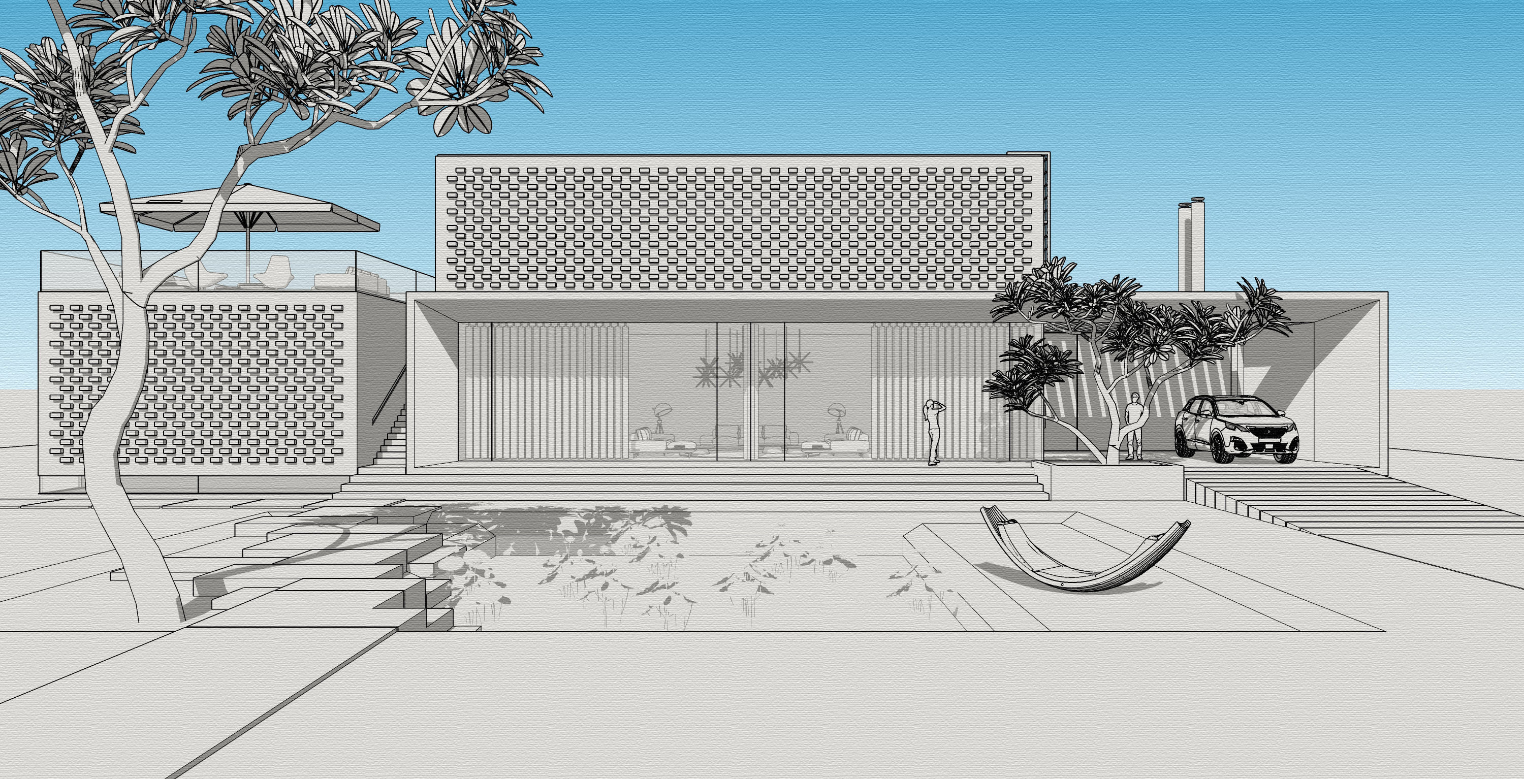 Portfolio. Interiors. Architecture of buildings.-245