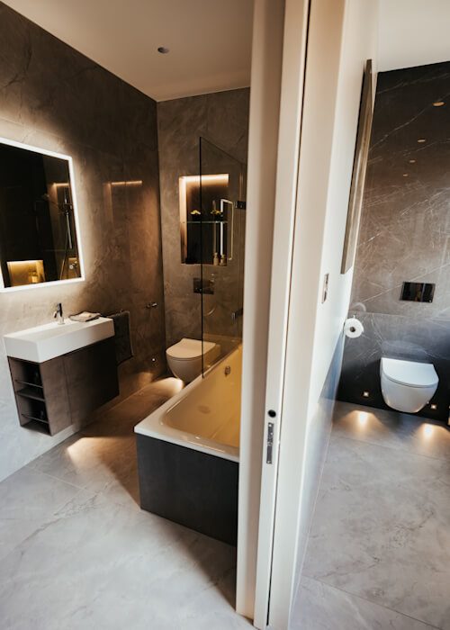 One Bathroom, Two Ways of Living: From Daily Routines to Weekend Retreats - Kallums Bathrooms-19